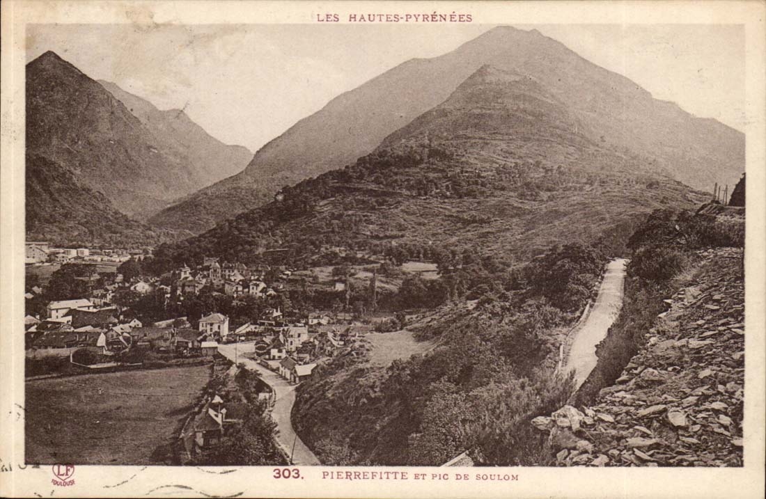 Pierrefitte und Pic von Soulon - CPA