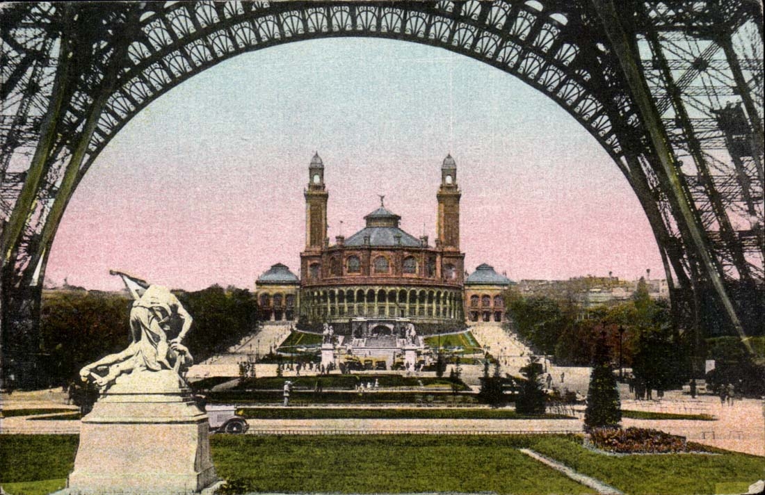 Paris 7 - Der Gaumen von Trocadero - - CPA