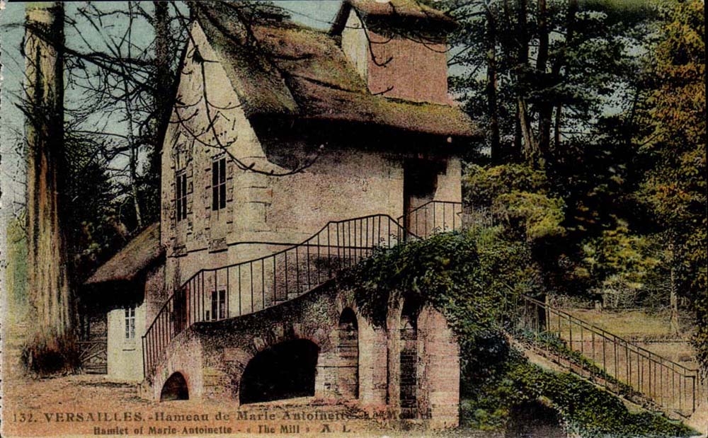 Versailles CPA the house of Marie Antoinette the mill