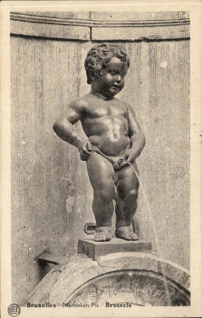 Belgie Belgium Brussels CPA Manneken Worse