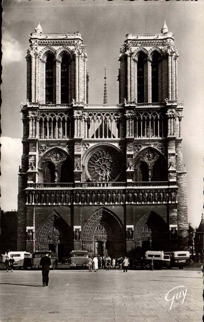 Paris CPA Cathedrale Notre DAme (1163 1260)