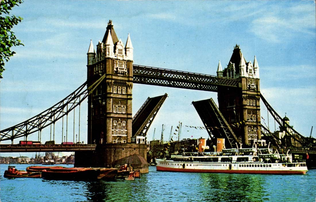 The United Kingdom London London MODERN CARD Tower bridge