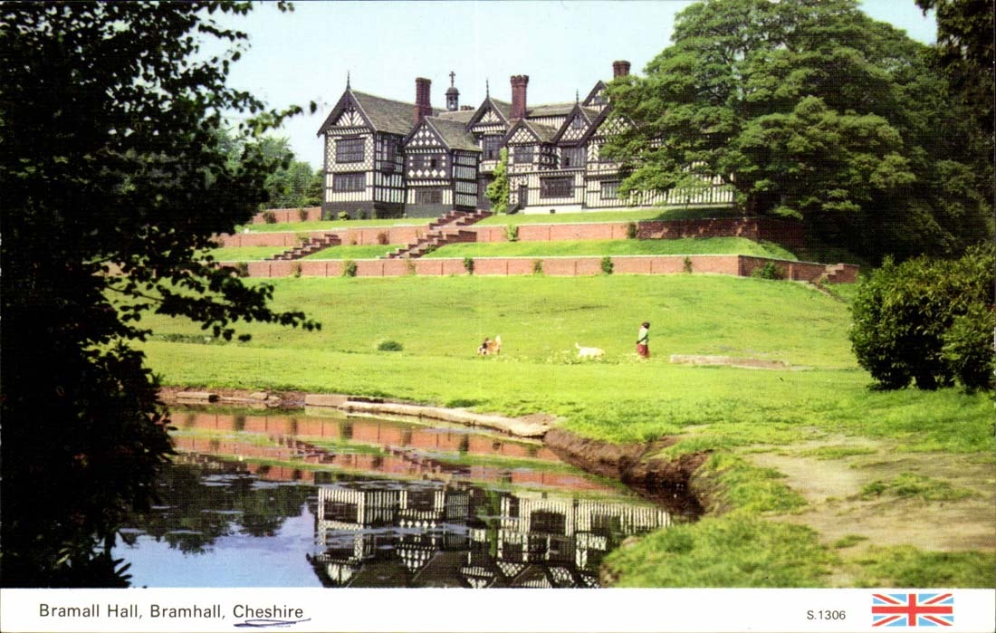 The United Kingdom MODERN CARD Bramall Cheshire Hall