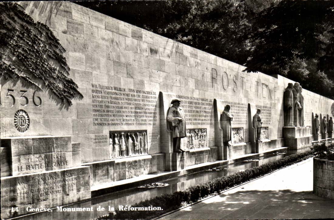 Switzerland CPA Monument of the Reformation