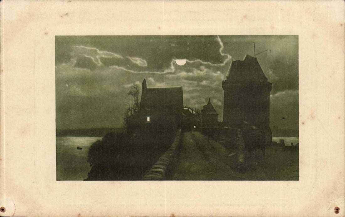 CPA Chateau (lac leman ? Suisse ? Annecy ?)