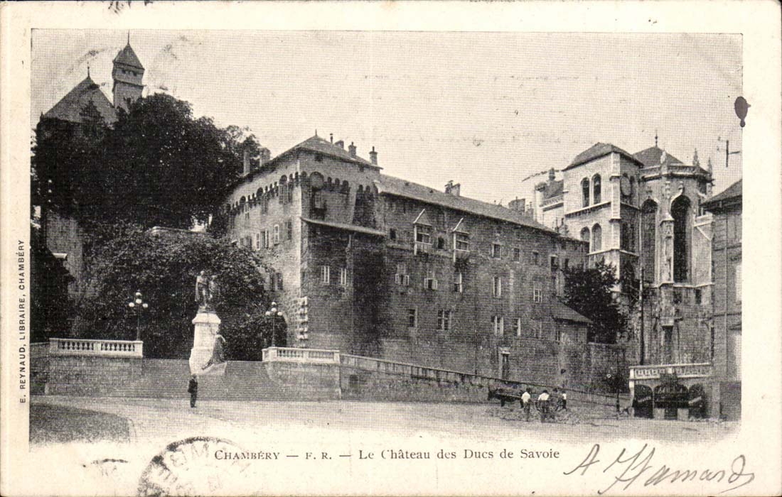 Chambery CPA das Schloss der Herzoge des Wirsings