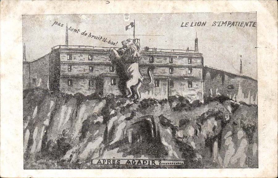 Belfort CPA the Rough lion impatient to sAgadir itself? (Morocco)