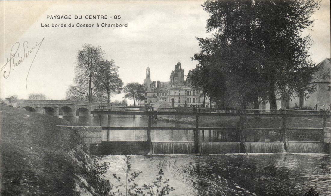 Landschaft der Mitte CPA die Rander von Cosson hat Chambord