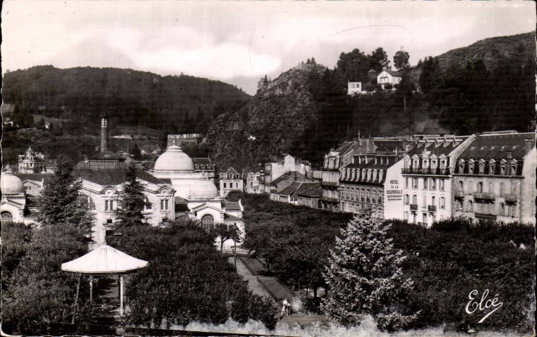 Bourboule CPA Gesamtabbildung der hydropathischen Einrichtung