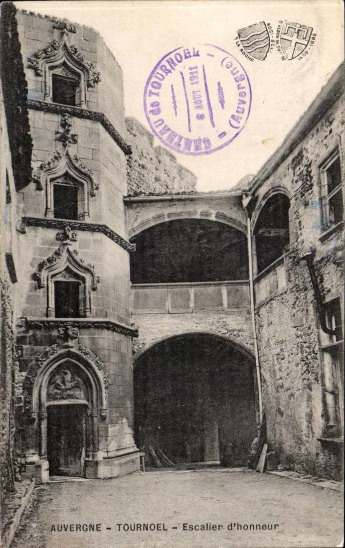 Auvergne CPA Tournoel Main staircase