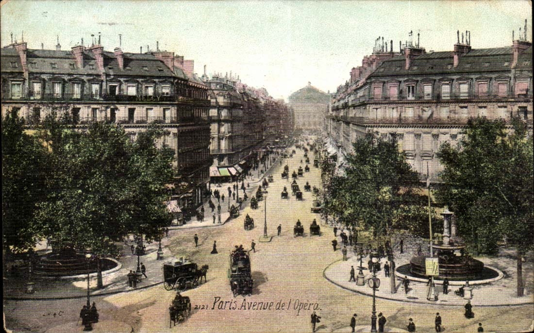 Paris CPA Which occurred of the Opera