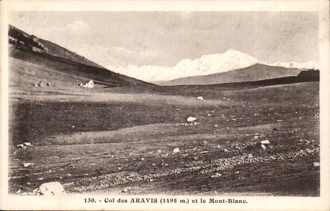 CPA Collar of Aravais and Mont Blanc