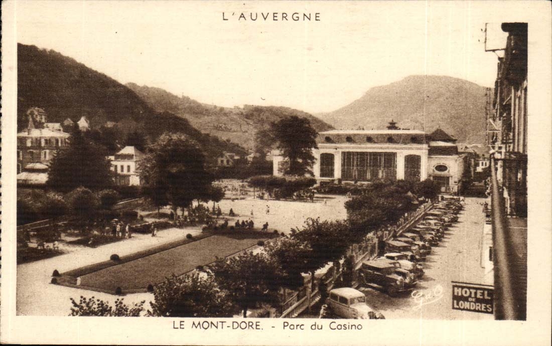 Mount Gilds CPA Parc of the Auvergne casino