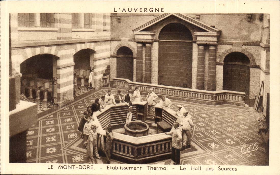 The Mount Gilds CPA Hydropathic establishment the hall of the sources