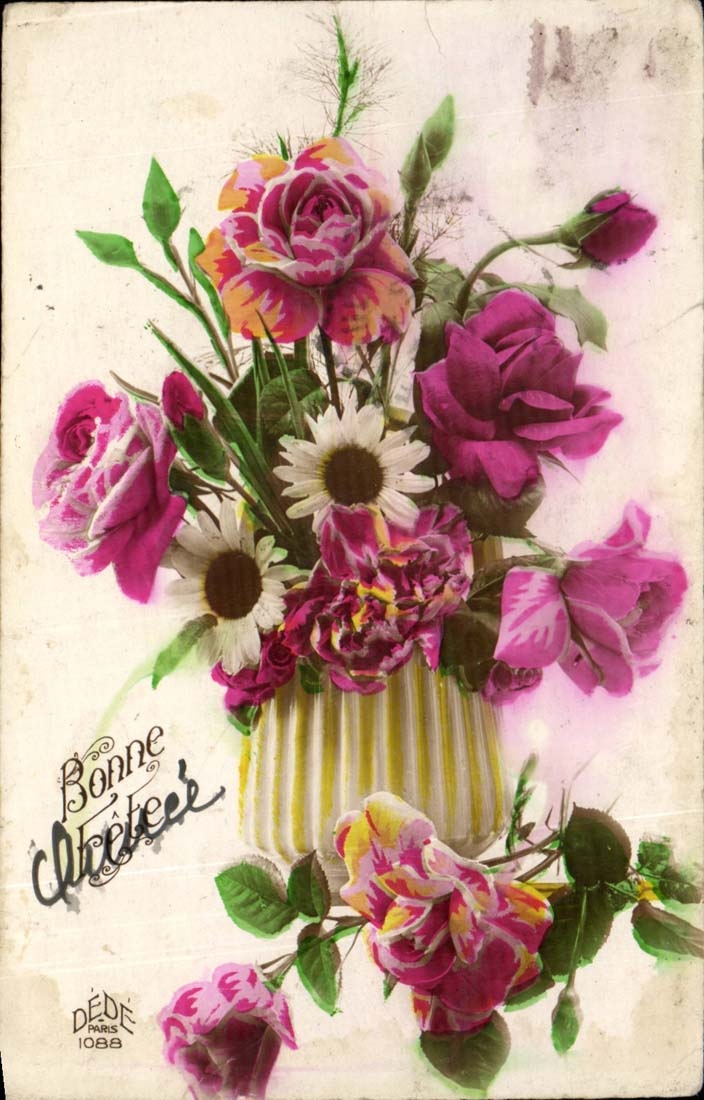 CPA Good Fantasy celebrates Fleurs