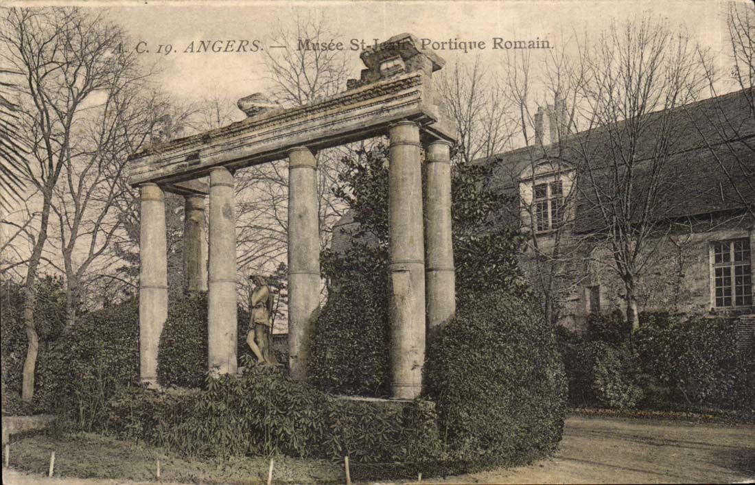 Angers CPA Museum St Jean Roman Gantry