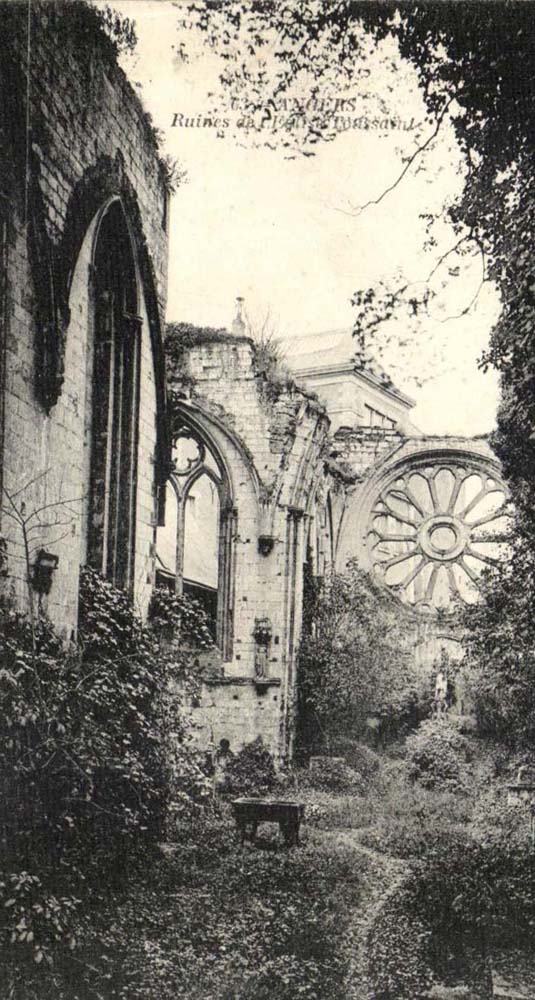 Angers CPA Ruins of the All Saints' day church