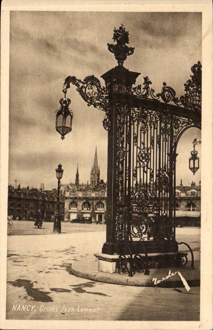 Nancy CPA GRilles Jean Lamour