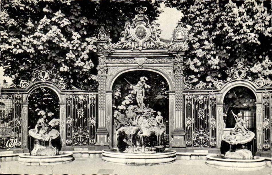 Nancy CPA Place Stanislas Fontaine de Neptune