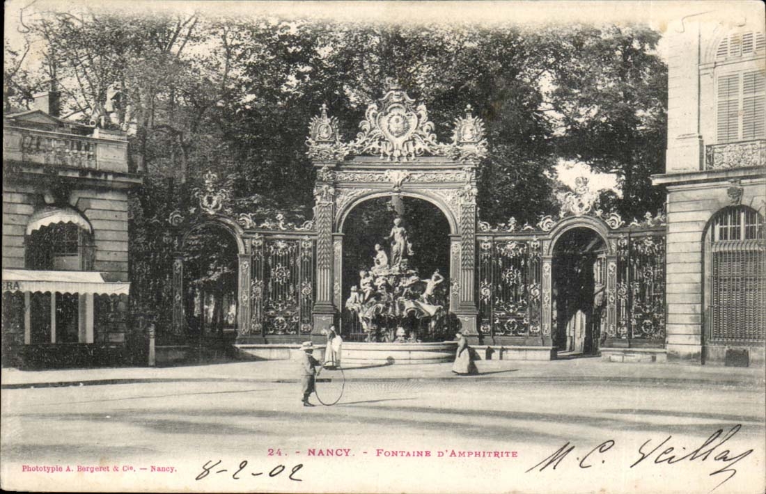 Nancy CPA Fontaine d'amphitrite
