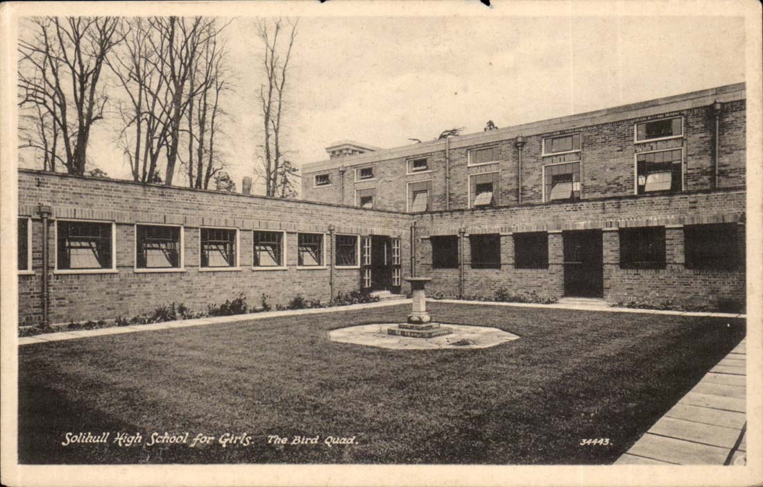 The United Kingdom Solihull High School for girls The Bird Quad