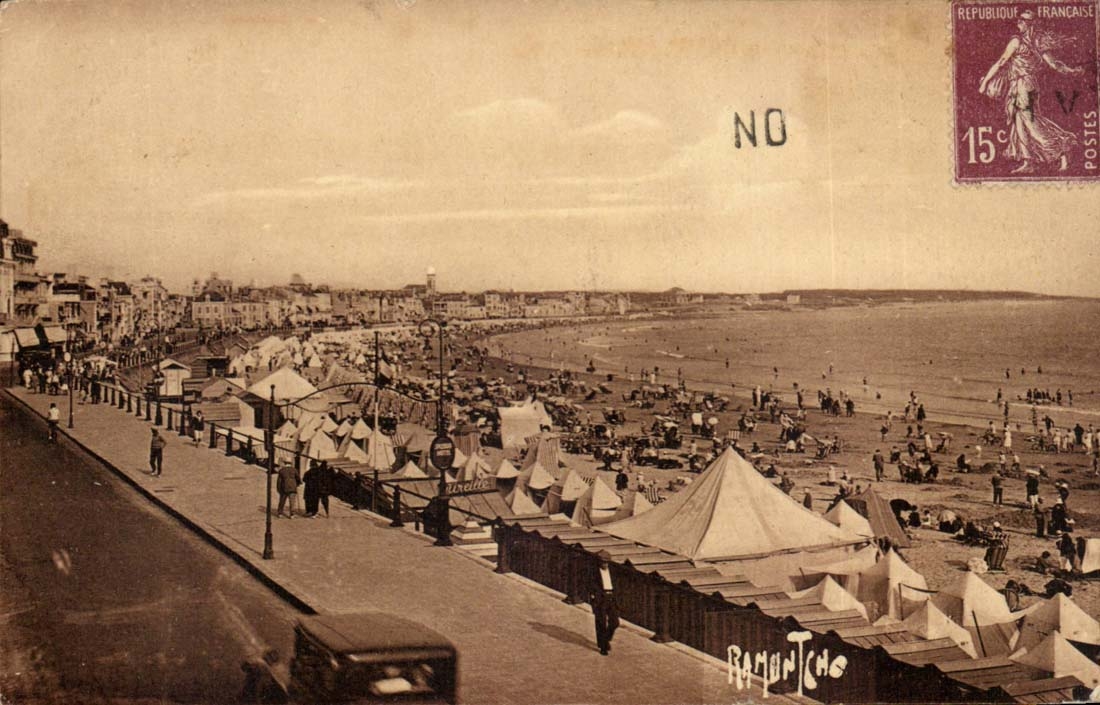 CPA Beach of Sands of olonne