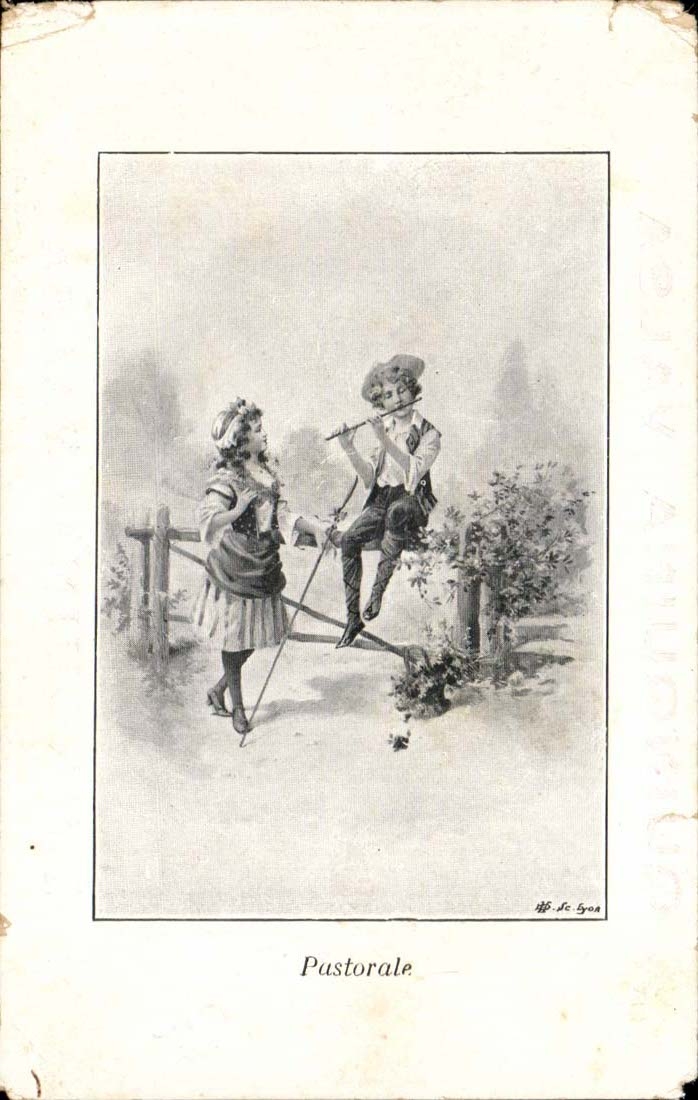 CPA Pastorale Fantasy