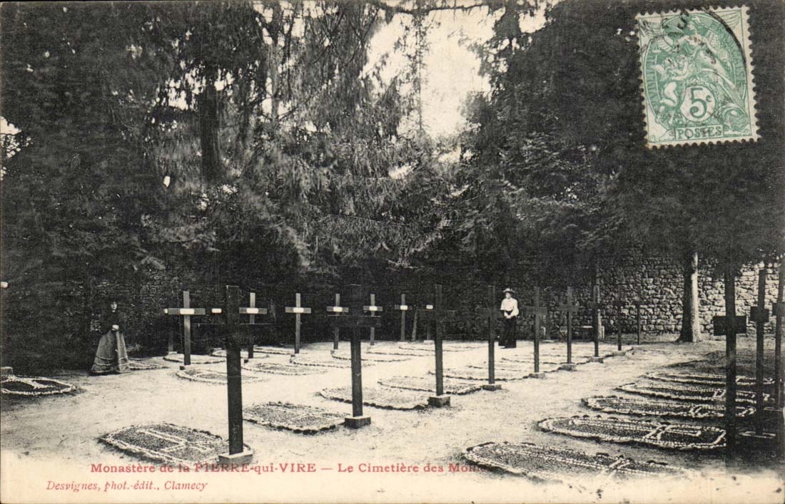 Monastery of Pierre who Transfers CPA the cemetery of the Monks