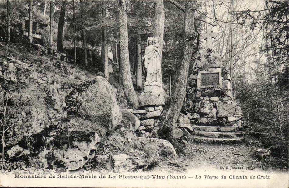 Monastery of Sainte Marie of Pierre who Transfers CPA the Virgin of the way of cross
