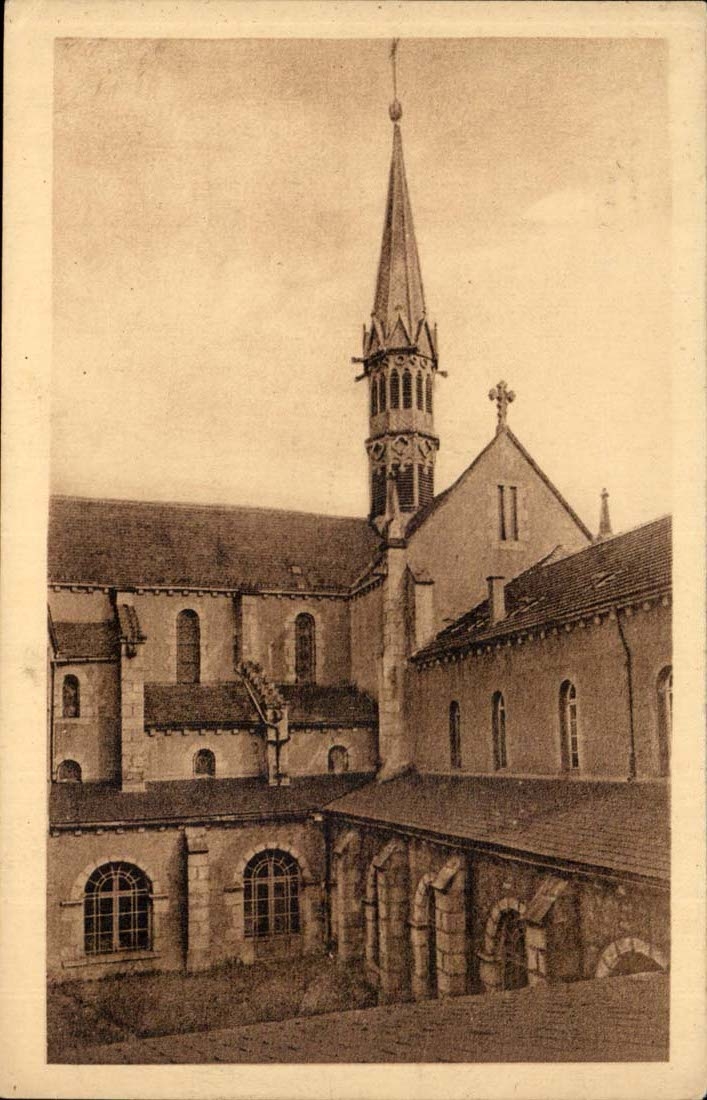 Abbey of Pierre who Transfers CPA Vue on the cloister