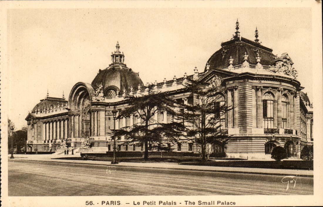 Paris CPA der kleine Palast