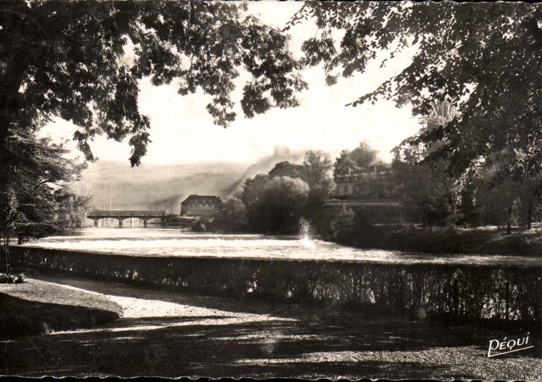 Besancon les Bains CPA dam Micaud