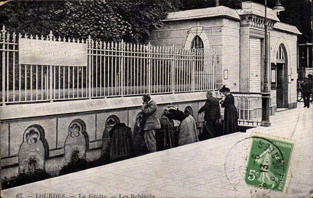 Lourdes CPA the cave taps