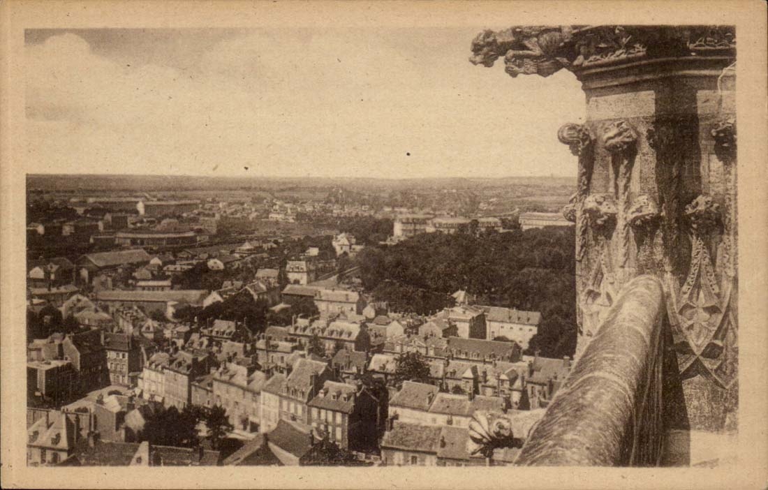 Nevers CPA Panoramic View of the cathedral