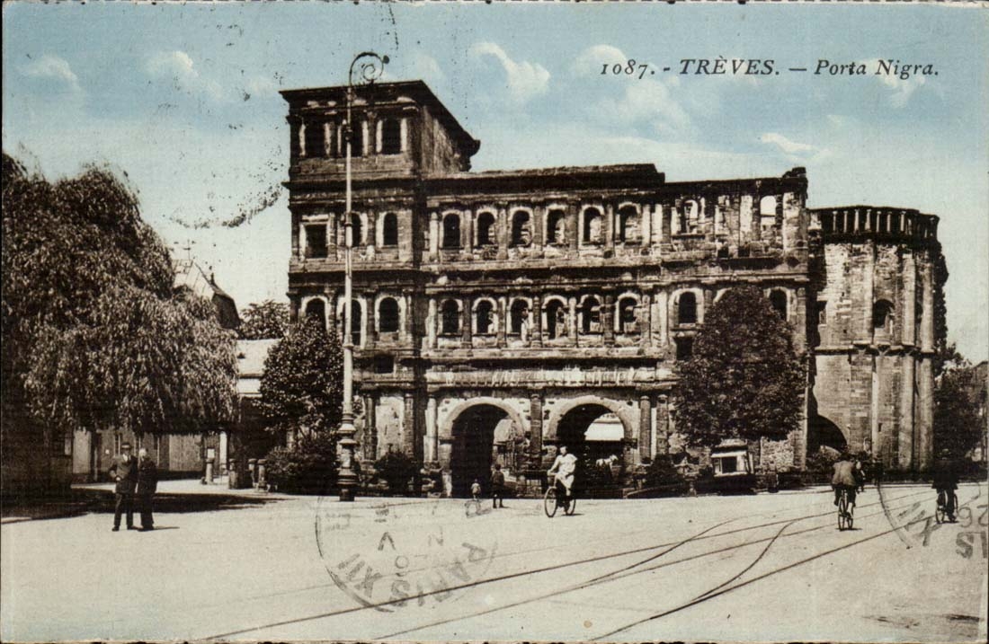 Treves CPA Carried Nigra