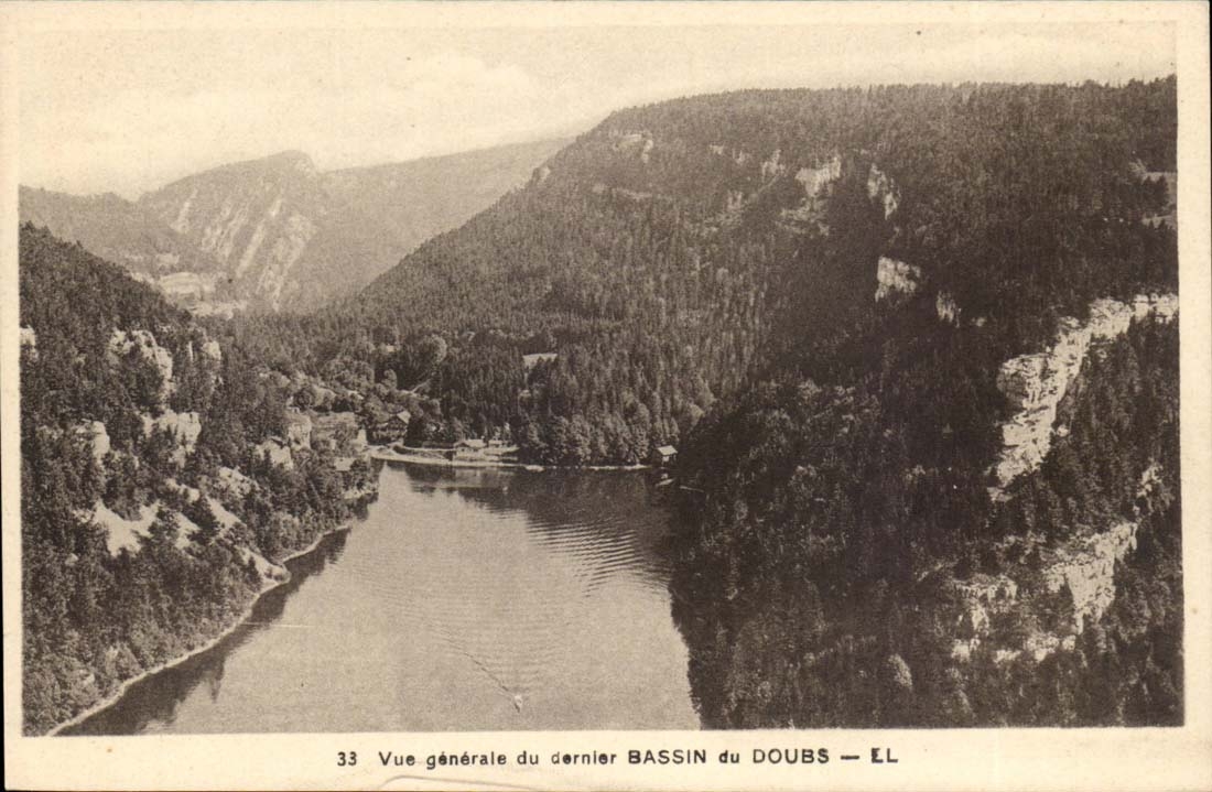 CPA View of the last basin of the doubs