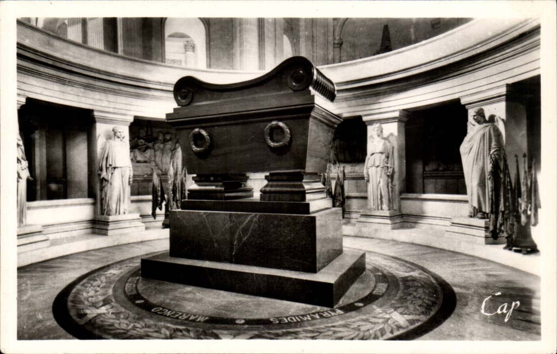 Hotel Paris-CPA Invalides des Grabs von Napoleon 1