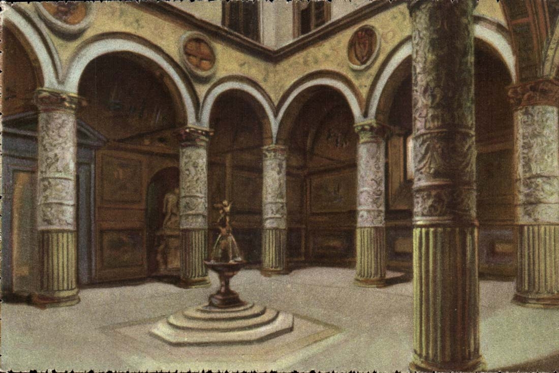 Italy Firenze CPA Palazzo Vecchio Cortile