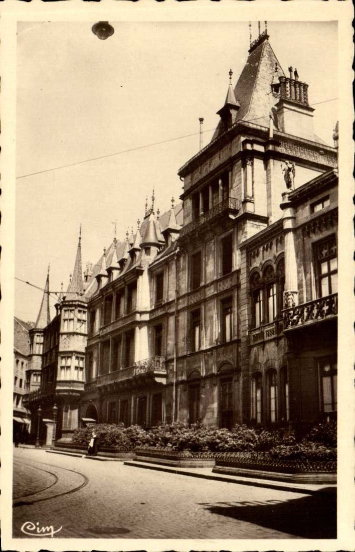 Luxembourg CPA the Ducal Large palate