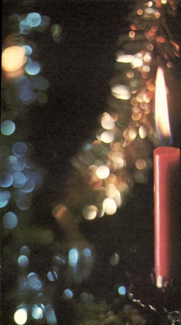 MODERN CARD Fantasy Merry Christmas