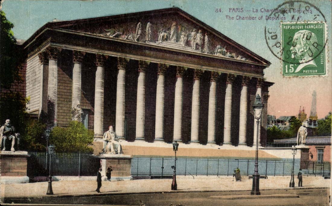 Paris CPA das Unterhaus