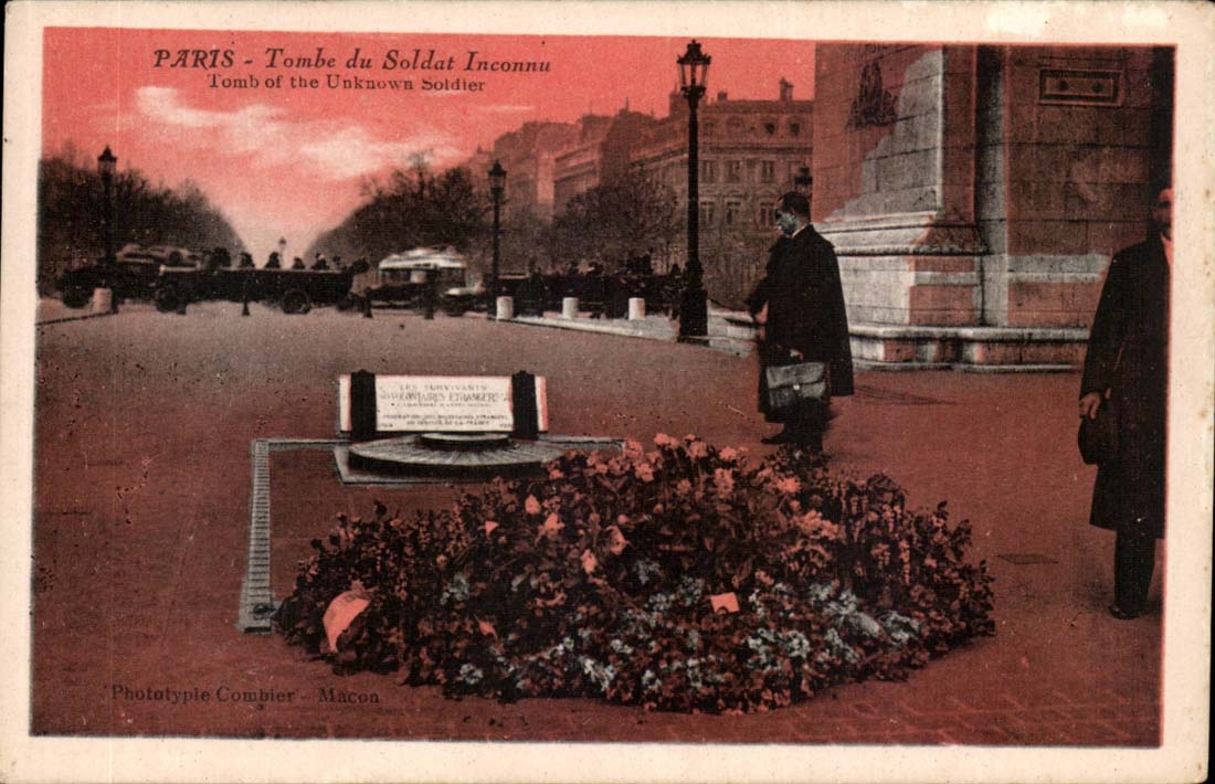 Paris - 8 - Grab des unbekannten Soldaten - CPA