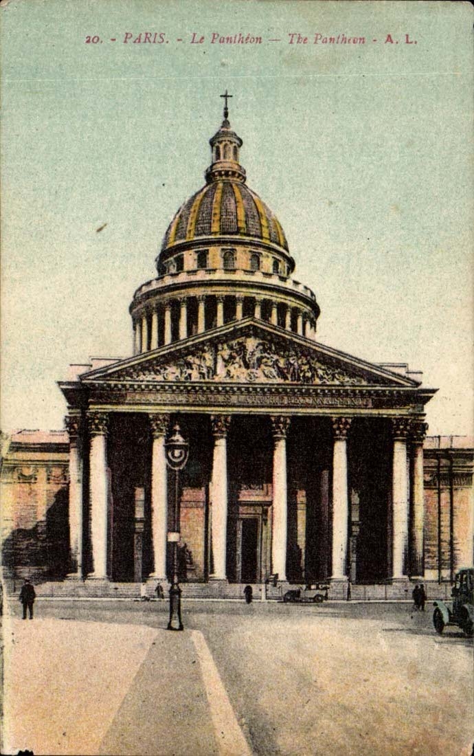Paris - 5 - the Pantheon - CPA