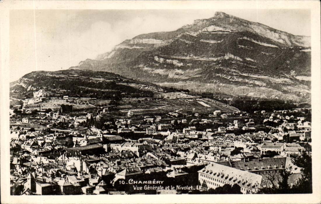 Chambery - Ansicht und Nivolet - CPA