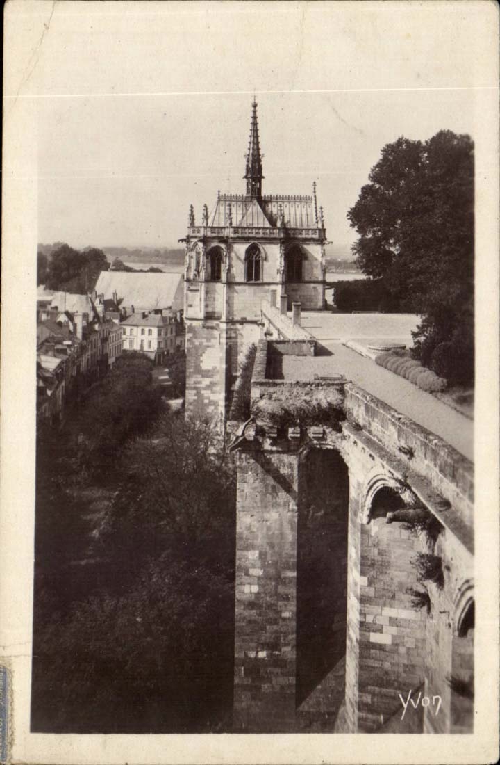 Amboise - das Schloss - weiches Frankreich - CPA