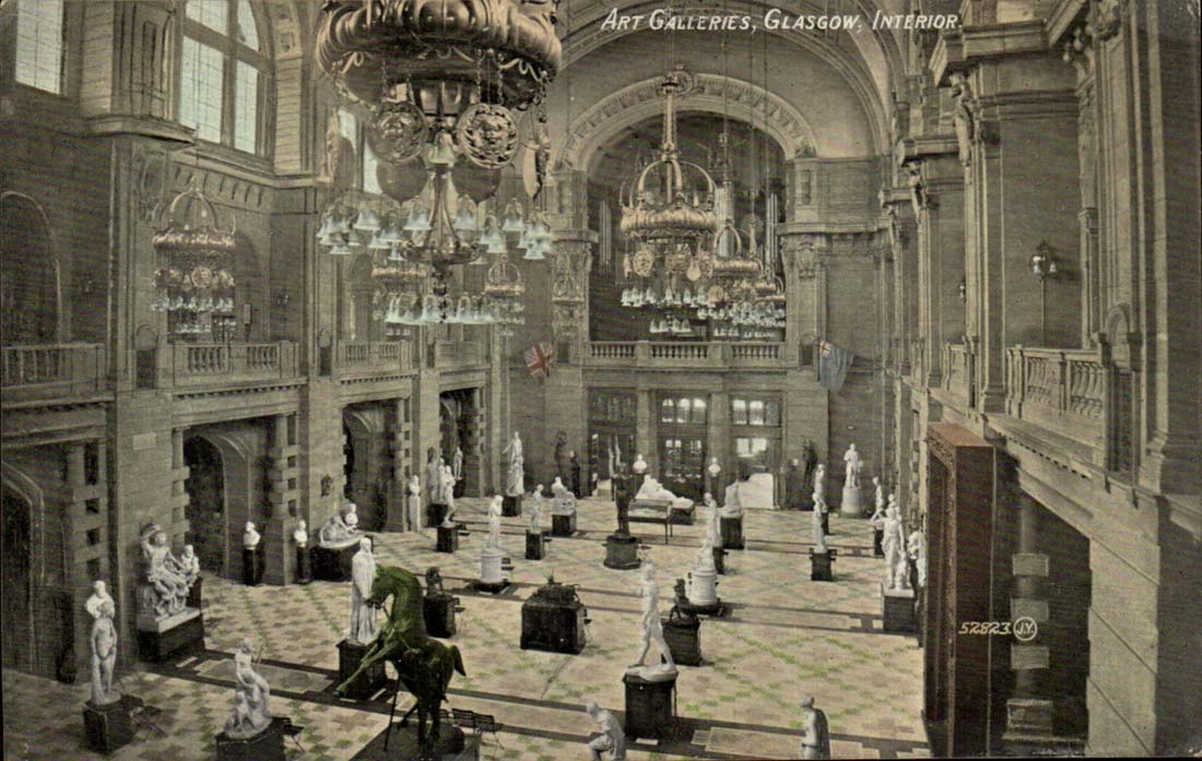 Scotland - Scotland - Glasgow - Art Interior Galleries - CPA