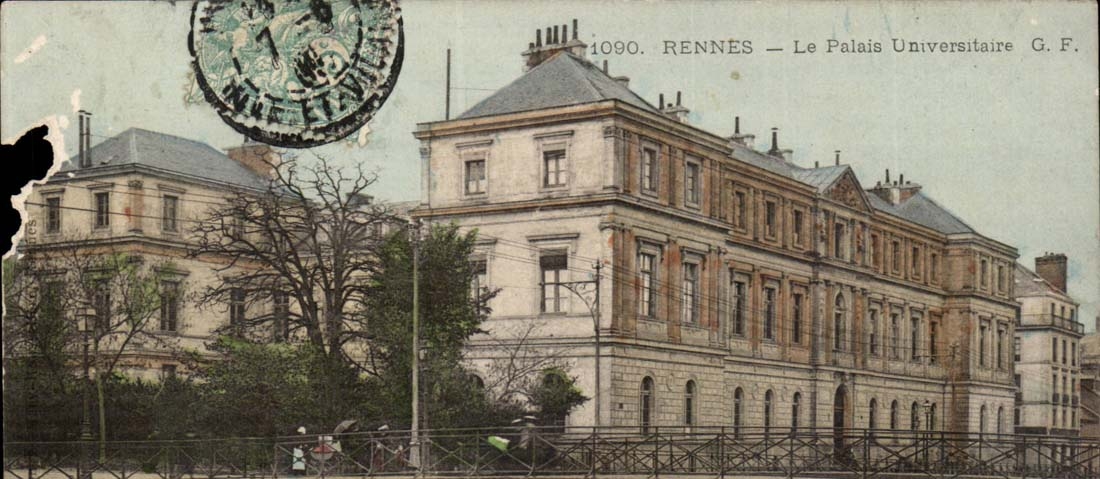 Rennes - Le Palais Universitaire - CPA 