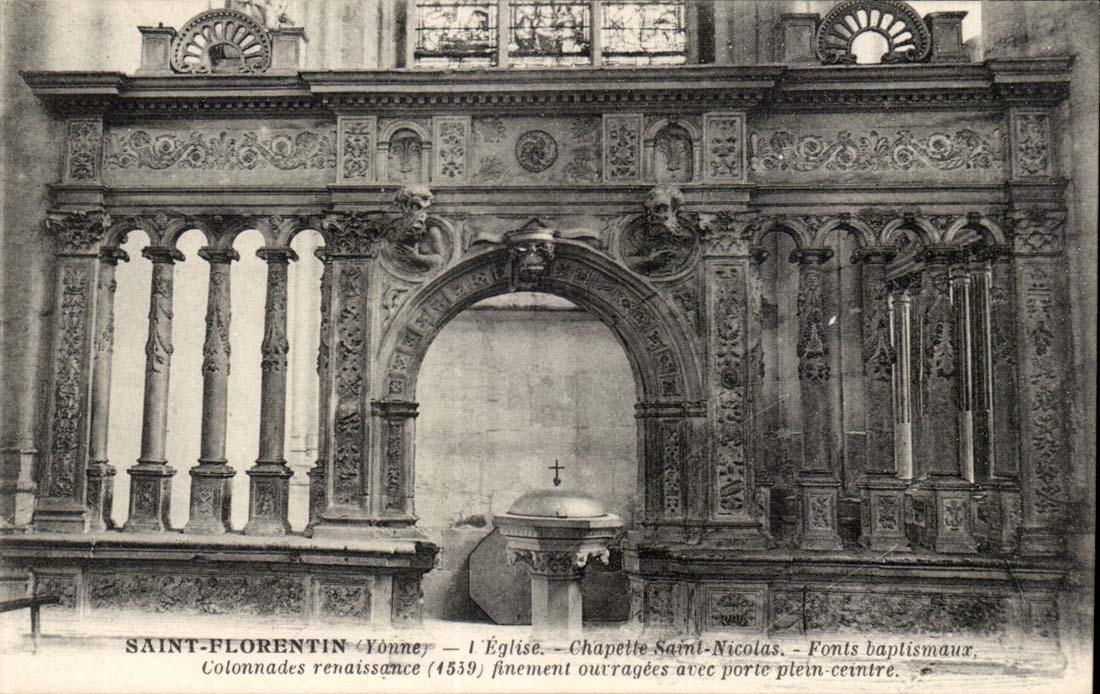 Yonne - Saint Florentin - the Church Nicolas Saint - CPA