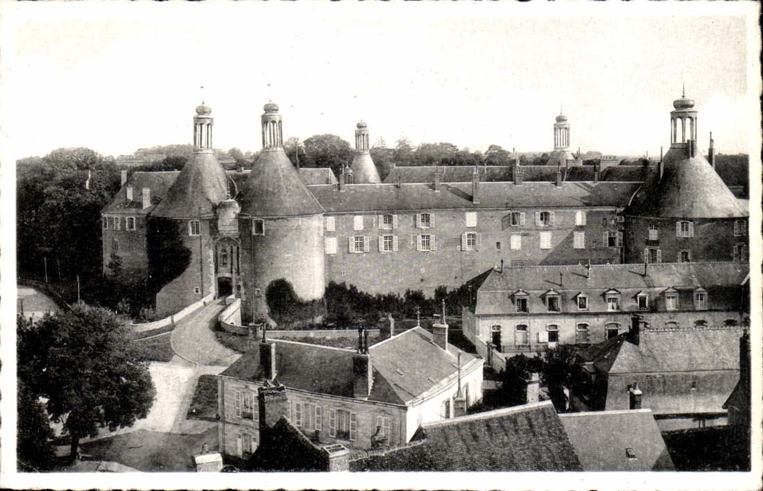 Yonne - Vezelay Church of Madelaine - Overall picture - CPA