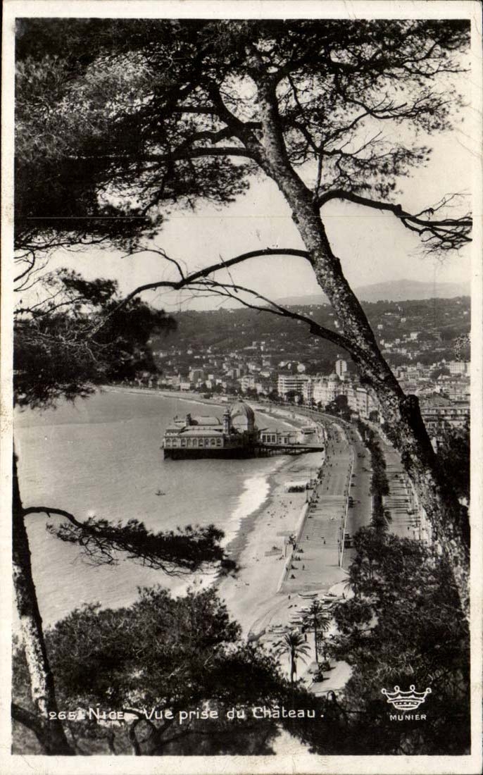 Nice - Seen from of Castle - CPA